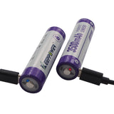 Accumulateur Li-Ion Keeppower P1835TC 18650 3500mAh 3.7V - 2.3C Décharge max - Protégé - USB C - Neuf