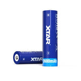 Accumulateur Li-Ion XTAR 18650 3600mAh 3.7V - 3C Décharge max - Protégé -Neuf