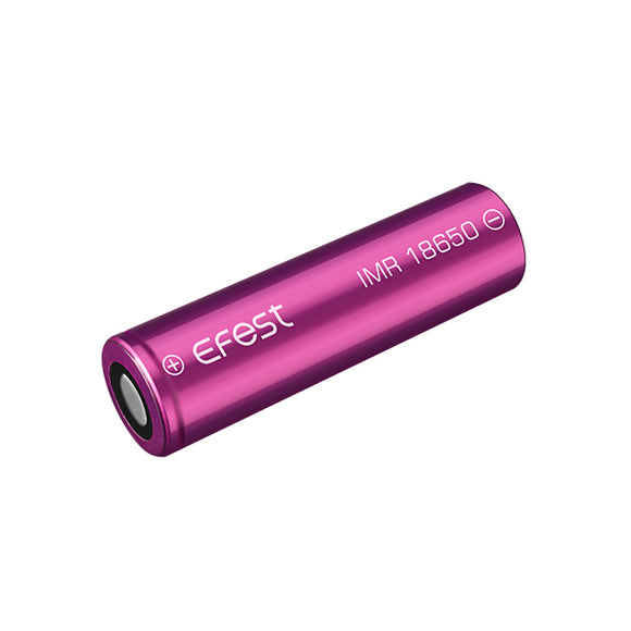 Accumulateur Li-Ion Efest IMR 18650 2600mAh 3.7V - 10C Décharge max - Neuf