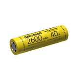 Accumulateur Li-Ion Nitecore IMR18650 18650 2600mAh 3.7V - 10C Décharge max - Protégé - Neuf