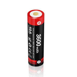 Accumulateur Li-Ion Klarus 18650 18GT-36UR 3600mAh 3.7V - 3C Décharge max - Protégé - Neuf
