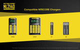 Accumulateur Li-Ion Nitecore 21700 NL2140 4000mAh 3.6V - 1.25C Décharge max - Protégé - Neuf
