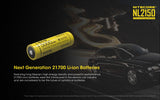 Accumulateur Li-Ion Nitecore 21700 NL2150 5000mAh 3.6V - 1C Décharge max - Protégé - Neuf