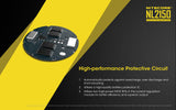 Accumulateur Li-Ion Nitecore 21700 NL2150 5000mAh 3.6V - 1C Décharge max - Protégé - Neuf