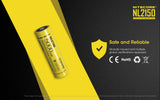 Accumulateur Li-Ion Nitecore 21700 NL2150 5000mAh 3.6V - 1C Décharge max - Protégé - Neuf