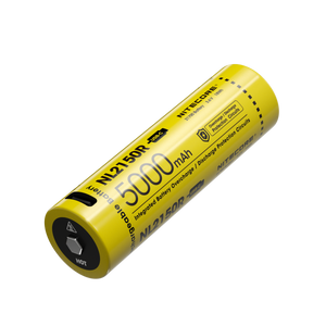 Accumulateur Li-Ion Nitecore 21700 NL2150R 5000mAh 3.6V - 1C Décharge max - USB-C - Protégé - Neuf