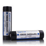 Accumulateur Li-Ion Keeppower P1834J 18650 3400mAh 3.7V - 2.35C Décharge max - Protégé - Neuf