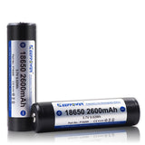 Accumulateur Li-Ion Keeppower P1826K 18650 2600mAh 3.6V - 3C Décharge max - Protégé - Neuf