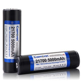 Accumulateur Li-Ion Keeppower P2150R 21700 5000mAh - 15A Décharge max - Neuf