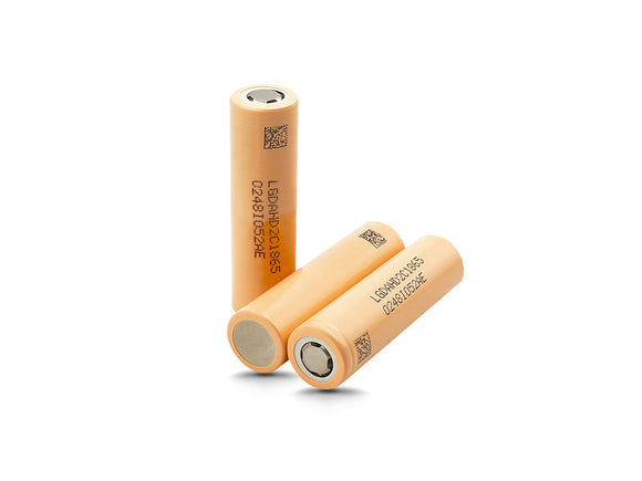 Accumulateur li-Ion LG ICR18650-HD2C 18650 2100mAh 3.6V - 10C Décharge max - Neuf
