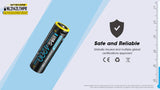 Accumulateur Li-Ion Nitecore 21700 NL2142LTHPR 4200mAh 3.6V - 3.6C Décharge max - Protégé - USB C - Neuf