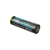 Accumulateur Li-Ion Nitecore 21700 NL2142LTHPR 4200mAh 3.6V - 3.6C Décharge max - Protégé - USB C - Neuf