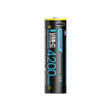 Accumulateur Li-Ion Nitecore 21700 NL2142LTHPR 4200mAh 3.6V - 3.6C Décharge max - Protégé - USB C - Neuf