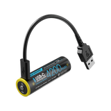 Accumulateur Li-Ion Nitecore 21700 NL2142LTHPR 4200mAh 3.6V - 3.6C Décharge max - Protégé - USB C - Neuf