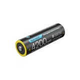 Accumulateur Li-Ion Nitecore 21700 NL2142LTP 4200mAh 3.6V - 1.9C Décharge max - Protégé - Neuf
