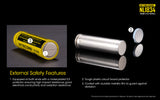 Accumulateur Li-Ion Nitecore 18650 NL1834 3400mAh 3.7V - 1.2C Décharge max - Protégé - Neuf