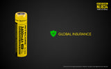 Accumulateur Li-Ion Nitecore 18650 NL1834 3400mAh 3.7V - 1.2C Décharge max - Protégé - Neuf
