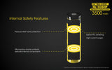 Accumulateur li-Ion Nitecore NL1835HP 18650 3500mAh 3.6V - 8A Décharge max - Protégé - Neuf