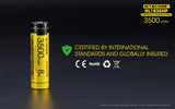 Accumulateur li-Ion Nitecore NL1835HP 18650 3500mAh 3.6V - 8A Décharge max - Protégé - Neuf