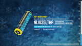 Accumulateur Li-Ion Nitecore NL1835LTHP 18650 3500mAh 3.6V - 1.5C Décharge max - Protégé - Neuf