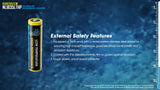 Accumulateur Li-Ion Nitecore NL1835LTHP 18650 3500mAh 3.6V - 1.5C Décharge max - Protégé - Neuf