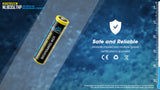 Accumulateur Li-Ion Nitecore NL1835LTHP 18650 3500mAh 3.6V - 1.5C Décharge max - Protégé - Neuf