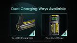 Accumulateur li-Ion Nitecore NL1836R 18650 3600mAh 3.6V - 6A Décharge max - USB C - Protégé - Neuf