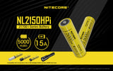 Accumulateur Li-Ion Nitecore 21700 NL2150HPi 5000mAh 3.6V - 3C Décharge max - Protégé - Neuf