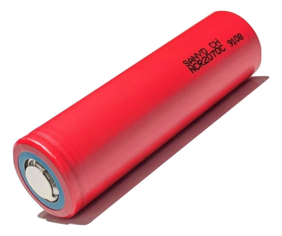 Accumulateur Li-Ion Sanyo NCR2070C 20700 3620mAh 3.6V - 8.6C Décharge max - Neuf