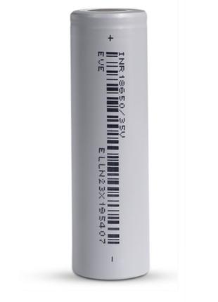 Accumulateur Li-Ion EVE INR18650-35V 18650 3500mAh 3.6V - 3C Décharge max - Neuf