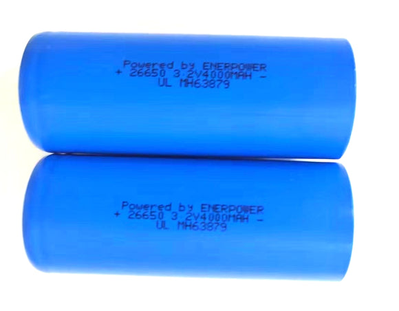 Accumulateur LifePo4 Enerpower 26650 4000mah 3.6V - 3C Décharge max - Neuf