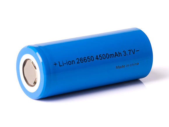 Accumulateur Li-Ion Keeppower 26650A 26650 4500mAh 3.7V - 2C Décharge max - Neuf