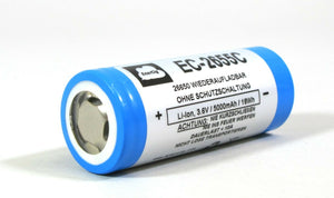 Accumulateur Li-Ion Enercig EC-2655 26650 5000mAh 3.6V - 1C Décharge max - Neuf