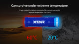 Accumulateur Li-Ion XTAR 21700 5000mAh 3.6V - 2C Décharge max - Protégé -Neuf
