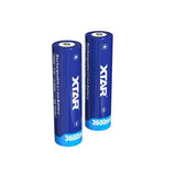 Accumulateur Li-Ion XTAR 18650 3600mAh 3.7V - 3C Décharge max - Protégé -Neuf