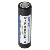 Accumulateur Li-Ion Keeppower P1834J 18650 3400mAh 3.7V - 2.35C Décharge max - Protégé - Neuf