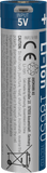 Accumulateur Li-Ion Ansmann ANS 1307-0002 18650 2600mAh 3.6V - 2C Décharge max - micro USB - Protégé - Neuf