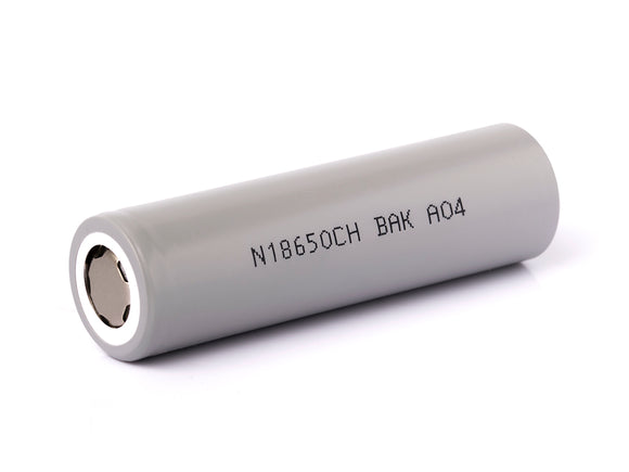Accumulateur Li-Ion BAK H18650CH 18650 2600mAh 3.6V - 2C Décharge max - Neuf