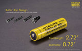 Accumulateur Li-Ion Nitecore NL1835 18650 3500mAh 3.6V - 1.2C Décharge max - Protégé - Neuf