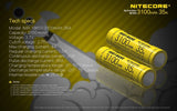 Accumulateur Li-Ion Nitecore IMR18650 3100mAh 3.7V - 6.5C Décharge max - Protégé - Neuf