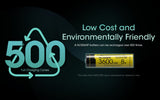 Accumulateur li-Ion Nitecore NL1836HP 18650 3600mAh 3.6V - 8A Décharge max - Protégé - Neuf