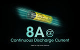 Accumulateur li-Ion Nitecore NL1836HP 18650 3600mAh 3.6V - 8A Décharge max - Protégé - Neuf