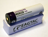 Accumulateur Li-Ion EagleTac 18650 3500mAh 3.6V - 3C Décharge max - Protégé - Neuf