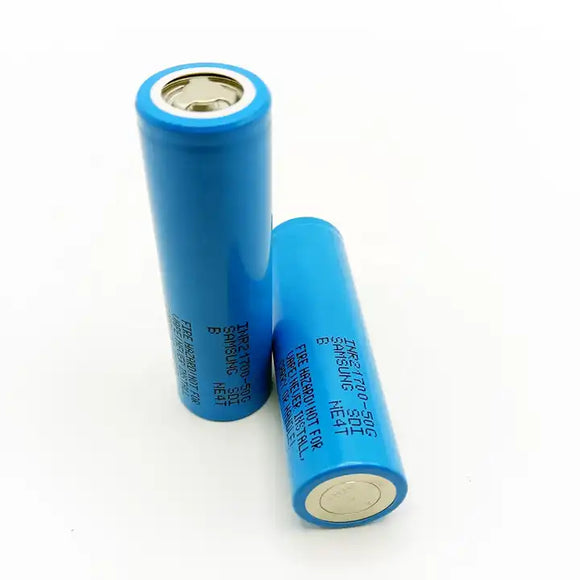 Accumulateur li-Ion Samsung INR21700-50GB 21700 5000mAh 3.6V - 2C Décharge max - Neuf