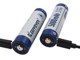 Accumulateur Li-Ion Keeppower P2150TC 21700 5000mAh 3.7V - 1.6C Décharge max - Protégé - USB-C - Neuf