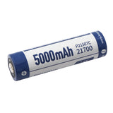 Accumulateur Li-Ion Keeppower P2150TC 21700 5000mAh 3.7V - 1.6C Décharge max - Protégé - USB-C - Neuf