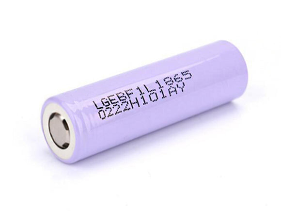 Accumulateur li-Ion LG INR18650-F1L 3350mAh 3.6V - 4.8A Décharge max - Neuf