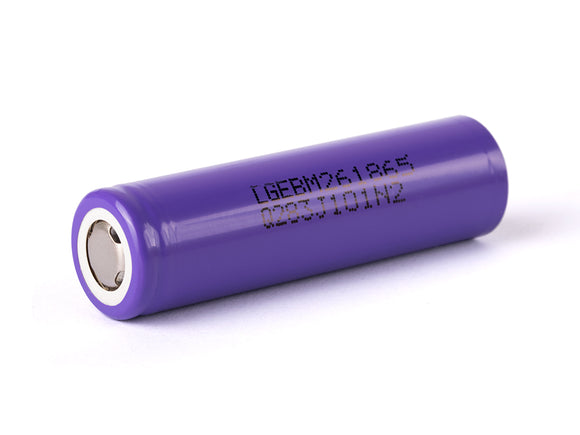 Accumulateur li-Ion LG INR18650-M26 18650 2600mAh 3.6V - 4C Décharge max - Neuf