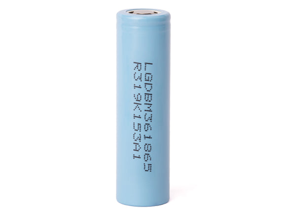 Accumulateur li-Ion LG INR18650-M36 3450mAh 3.6V - 5A Décharge max - Neuf