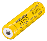 Accumulateur Li-Ion Nitecore IMR18650 3100mAh 3.7V - 20A Décharge max - Protégé - Neuf